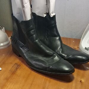 Hugo Boss Men's Black Ankle.boots Size 12
